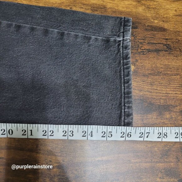 BDG Jeans Urban Outfitters 27 Skinny Straight High Rise Black Wash Denim - Picture 8 of 10